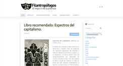 Desktop Screenshot of filantropofagos.com